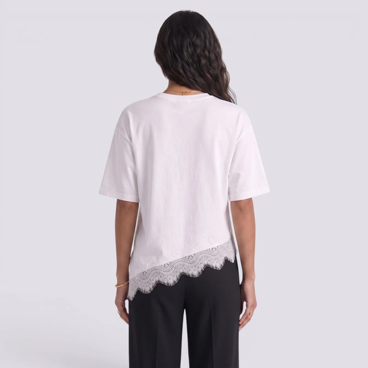 Paola | Camiseta manga corta encaje