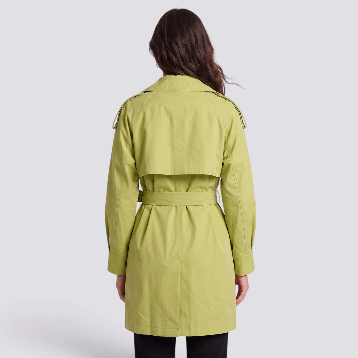 Ana | Chaleco gabardina con cinturón