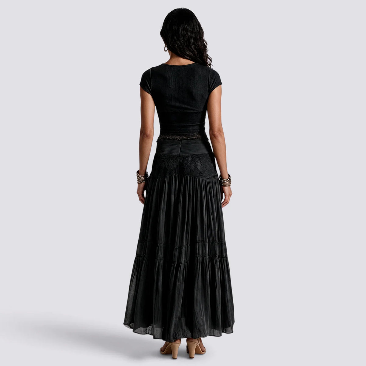 Yolanda | Conjunto dos piezas mujer falda larga
