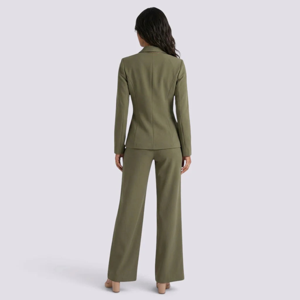 Alba | Conjunto blazer pantalón elegante