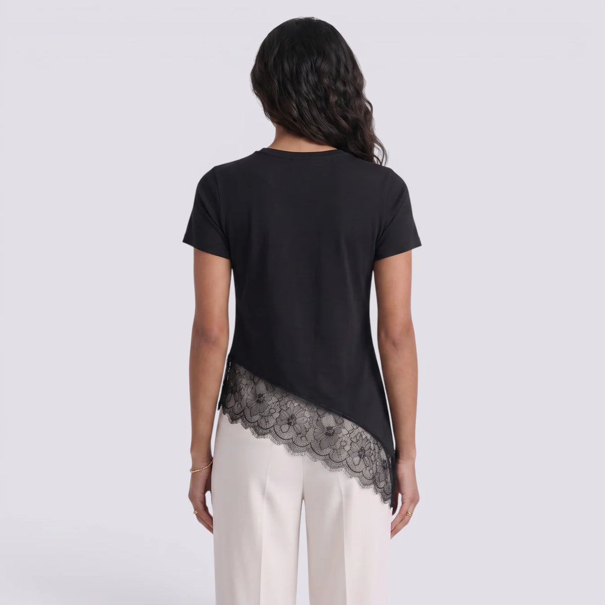 Paola | Camiseta manga corta encaje