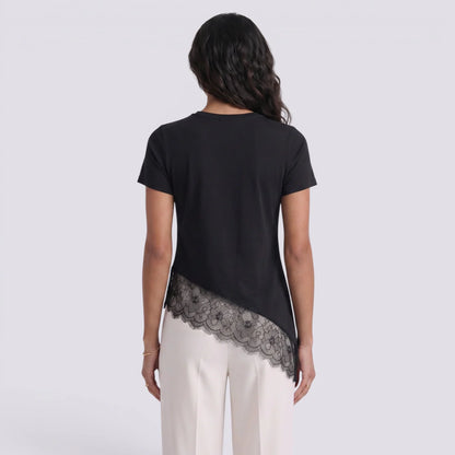 Paola | Camiseta manga corta encaje