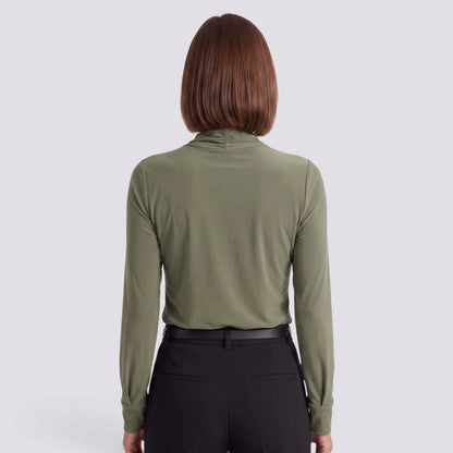 Flavia | Blusa manga larga escote cruzado