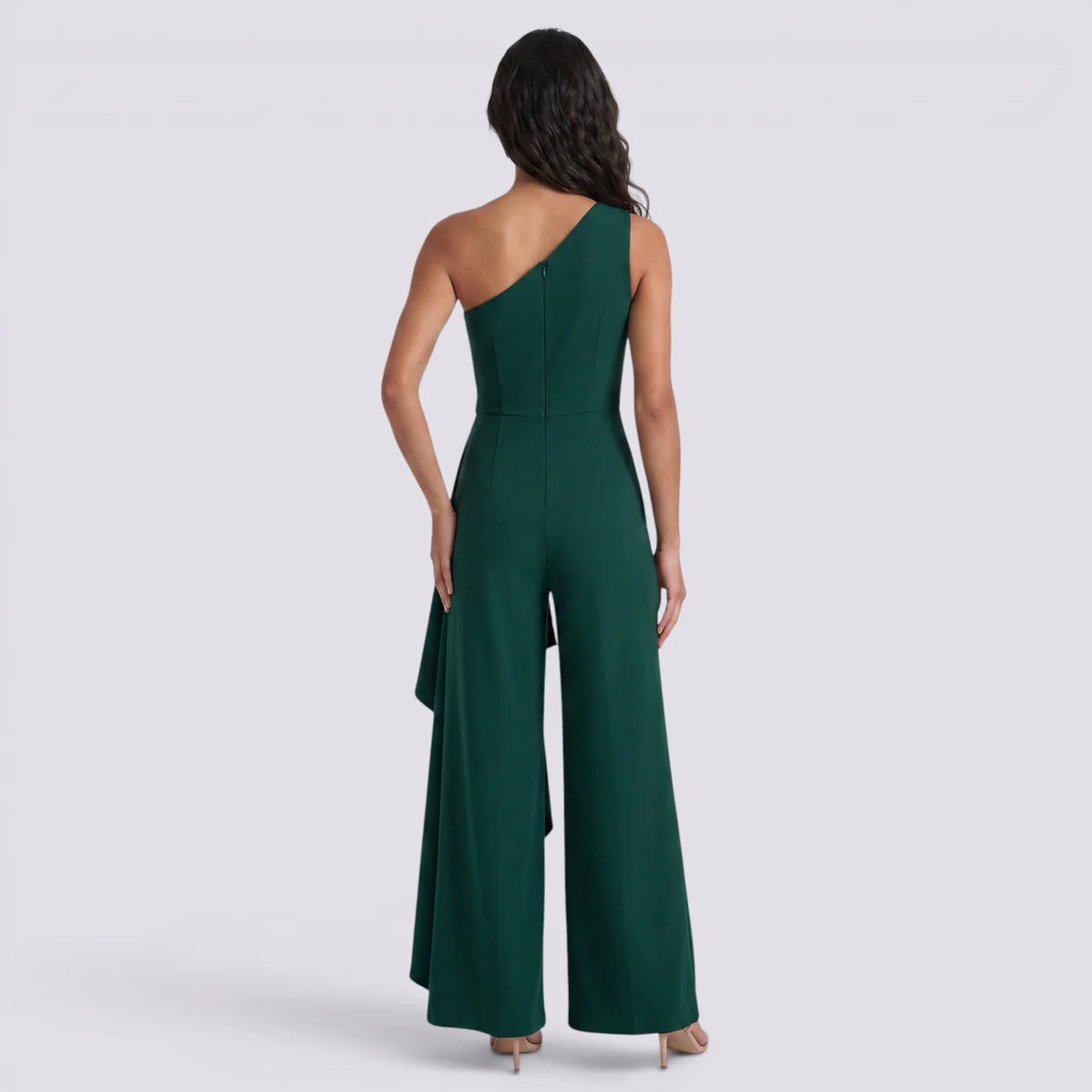 Salma | Mono largo asimétrico elegante