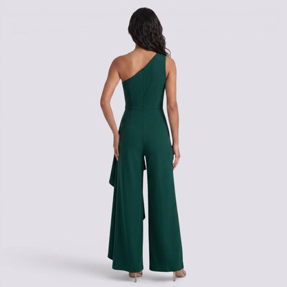 Salma | Mono largo asimétrico elegante
