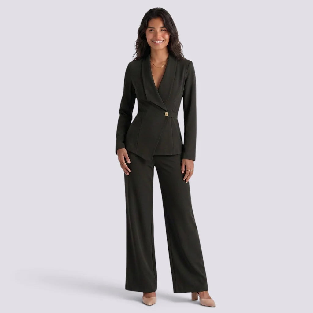 Alba | Conjunto blazer pantalón elegante