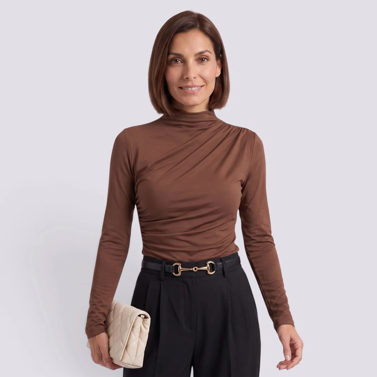 Flavia | Blusa manga larga escote cruzado