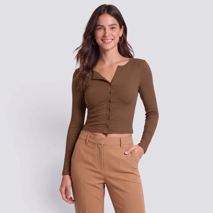 Daniela | Camiseta manga larga ajustada