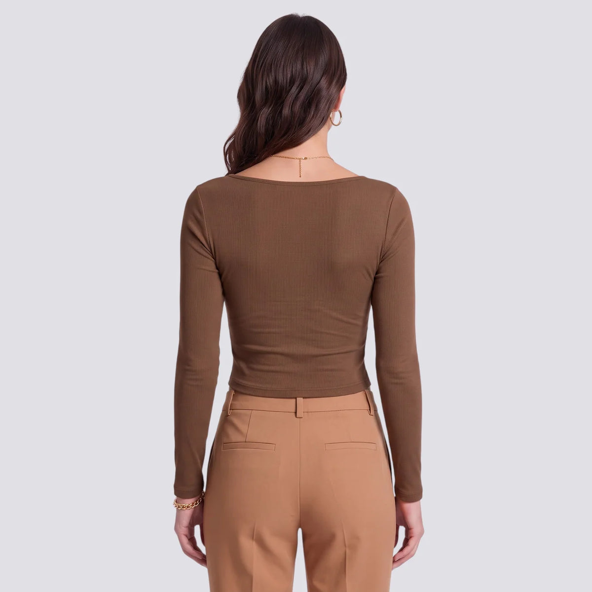 Daniela | Camiseta manga larga ajustada