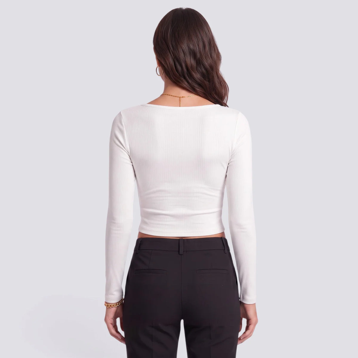 Daniela | Camiseta manga larga ajustada