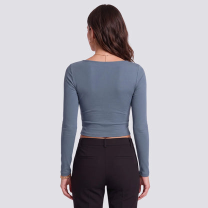 Daniela | Camiseta manga larga ajustada