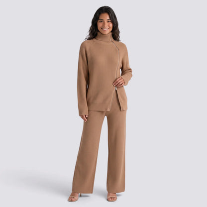 Alicia | Conjunto cuello alto con pantalón
