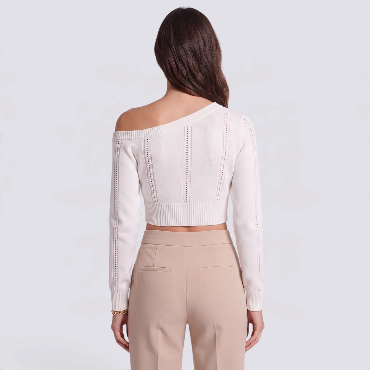 Elena | Top de punto hombros descubiertos