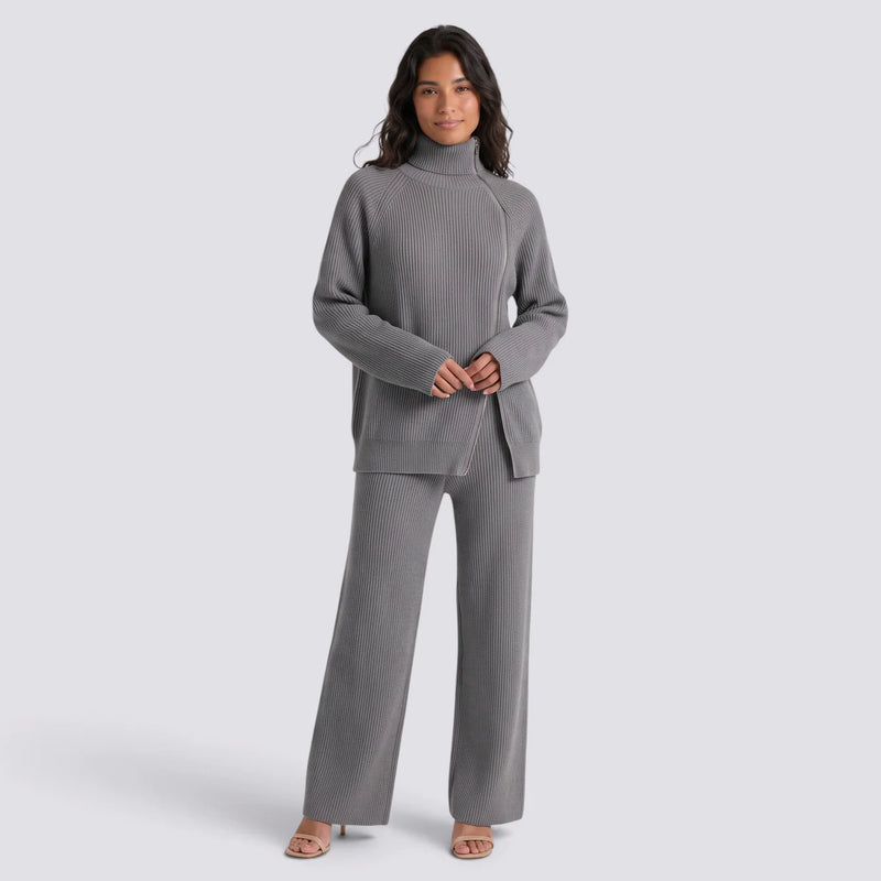 Alicia | Conjunto cuello alto con pantalón