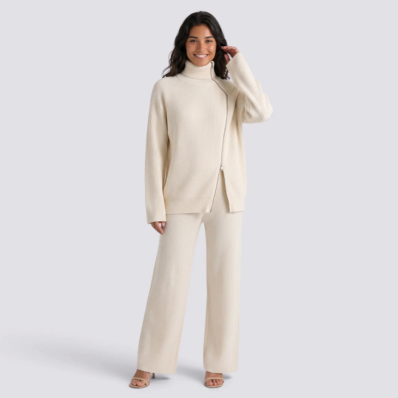 Alicia | Conjunto cuello alto con pantalón