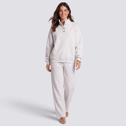Estefania | Conjunto oversize con capucha dos piezas