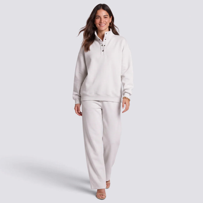 Estefania | Conjunto oversize con capucha dos piezas