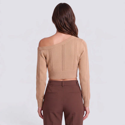 Elena | Top de punto hombros descubiertos