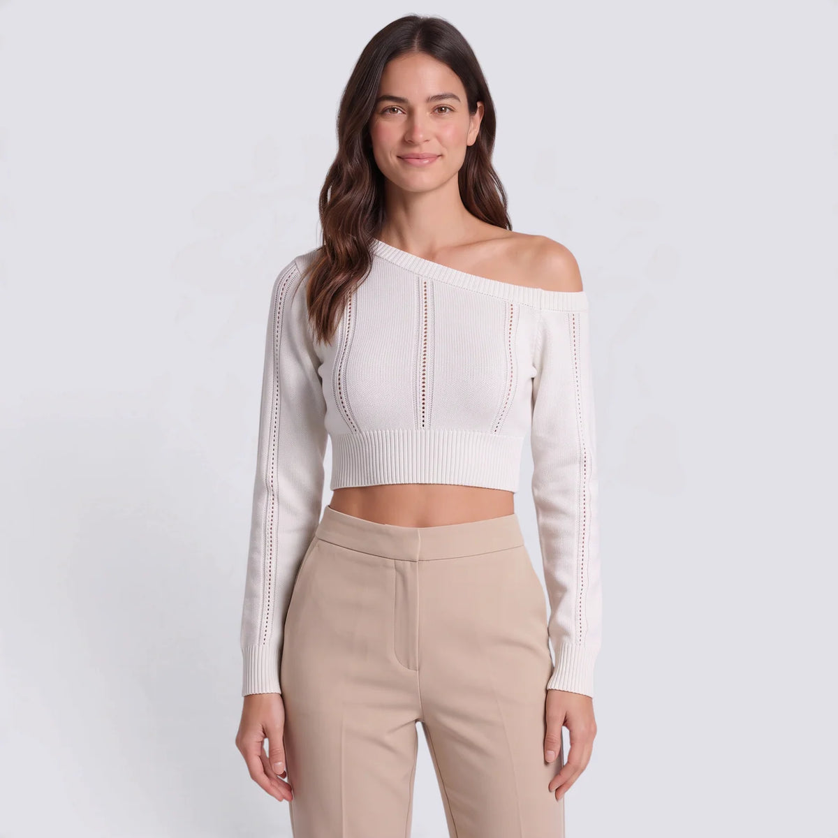 Elena | Top de punto hombros descubiertos