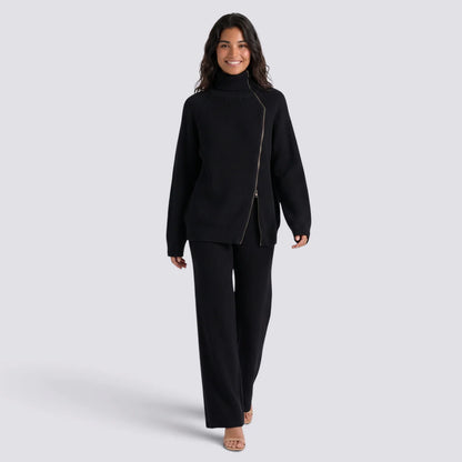 Alicia | Conjunto cuello alto con pantalón