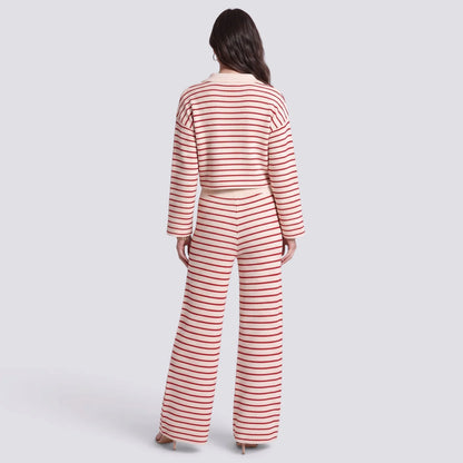 Carmen | Conjunto mujer de punto a rayas